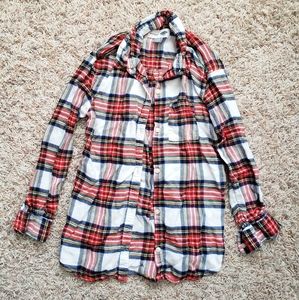 Old Navy Plaid Button Up